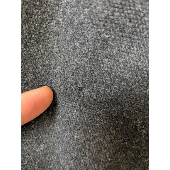 Christian Dior Monsieur Gray 100% Wool Double Breasted Overcoat USA 48R READ - Picture 10 of 16